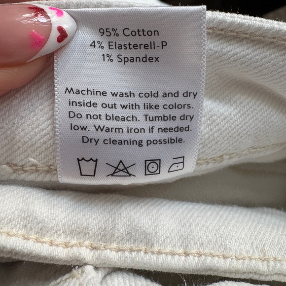 JBD Just Black White Wide Leg Cargo Pants- Size 30 - Picture 7 of 7